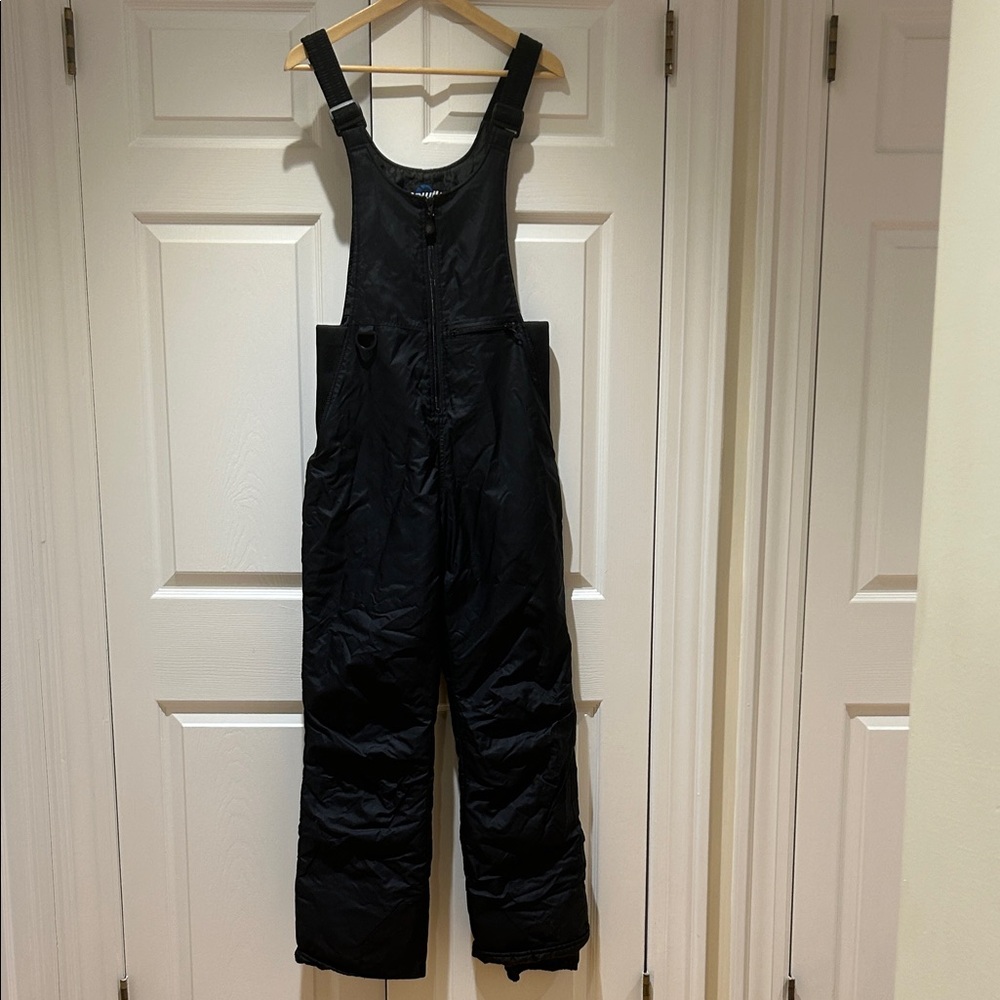 Women's Black Overalls